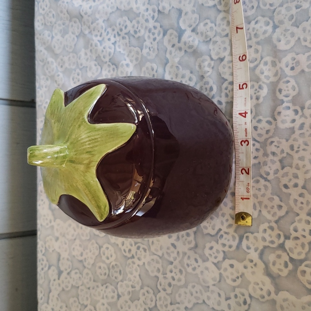 Eggplant Lidded Container Hearth and Home Designs - Picture 11 of 13